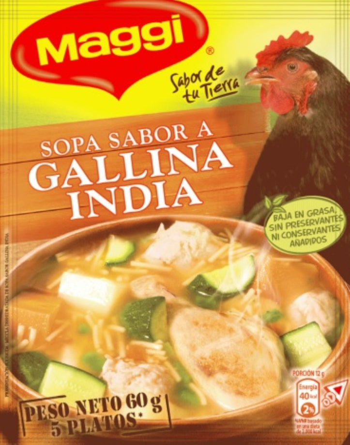 SOPA MAGGI GALLINA INDIA