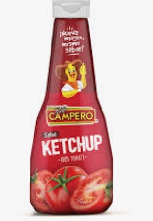 SALSA DE TOMATE KETCHUP CAMPERO 397GR