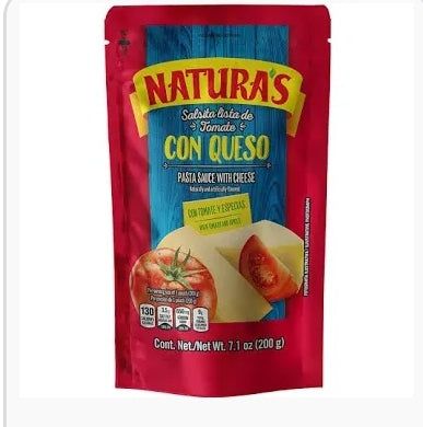 SALSA NATURA QUESO 90GR