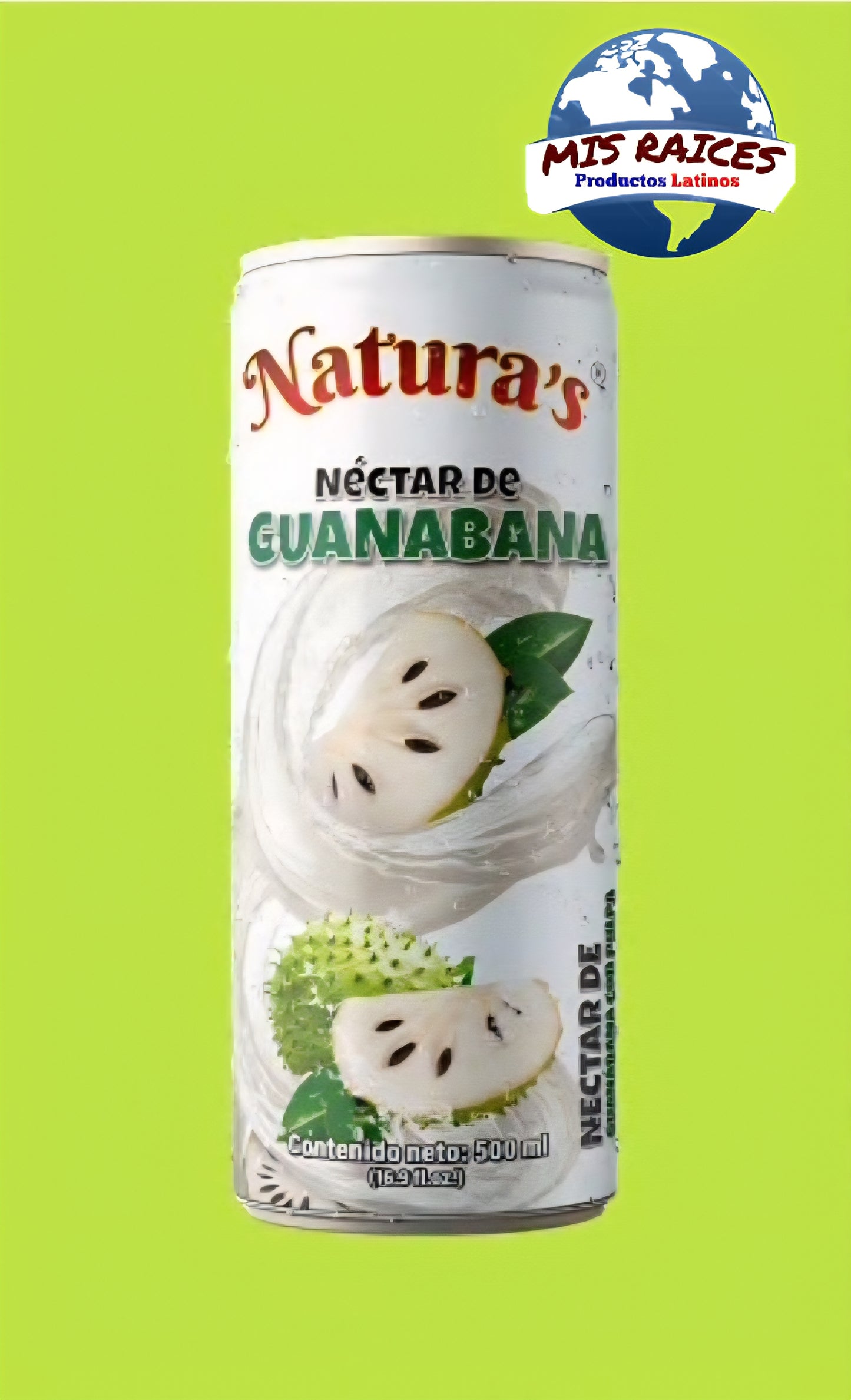 NATURAS NECTAR DE GUANABANA 500ML