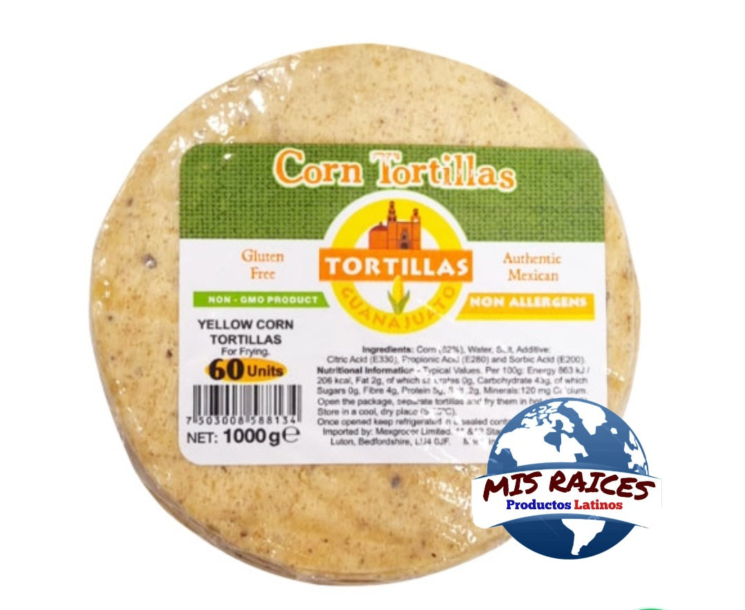 TORTILLA MAIZ 60UN