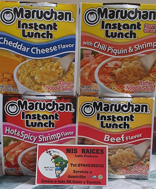 SOPA MARUCHAN 10UN SABORES SURTIDOS