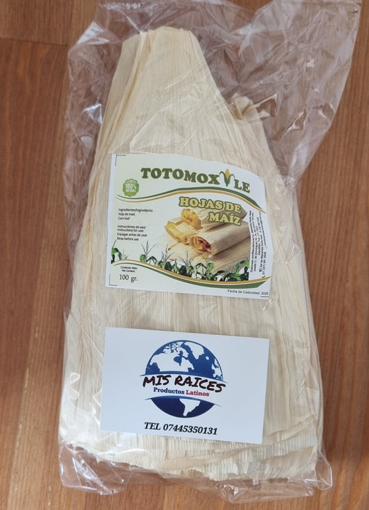 HOJAS DE MAIZ (CORN HUSK) 100GR