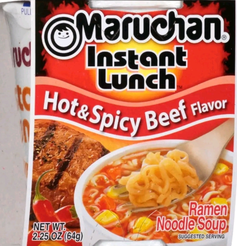 SOPA MARUCHAN BEEF PICANTE