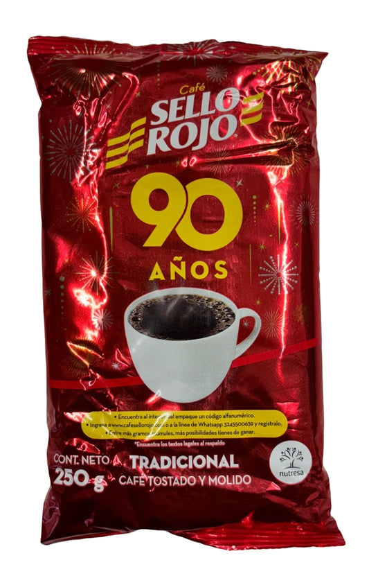 CAFE SELLO ROJO 250GR