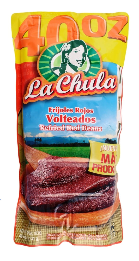 FRIJOL ROJO VOLTEADO LA CHULA 800GR