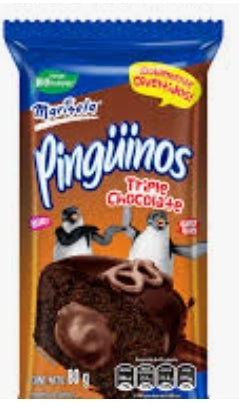 PINGUINO MARINELA TRIPLE CHOCOLATE 80GR