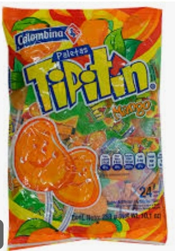 PALETA TIPITIN MANGO X 24UN