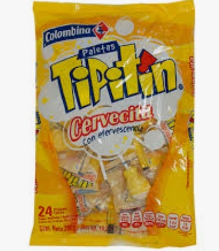 PALETA TIPITIN CERVECITAS X 24UN