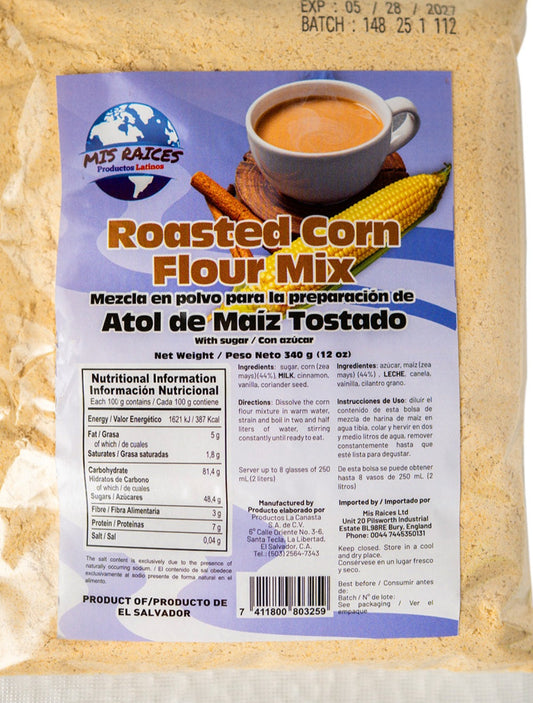 ATOL DE MAIZ TOSTADO LA CANASTA 340GR
