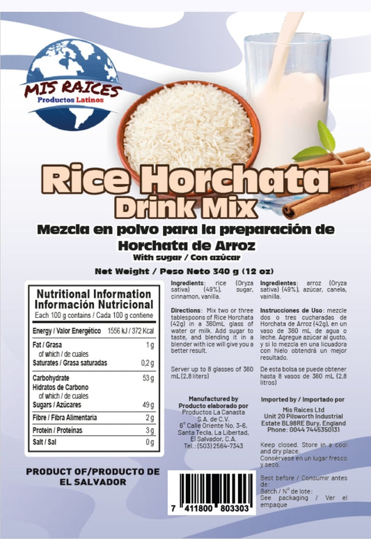 HORCHATA ARROZ LA CANASTA 340GR
