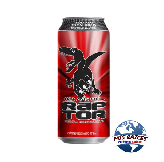 BEBIDA ENERGETICA RAPTOR 473ML