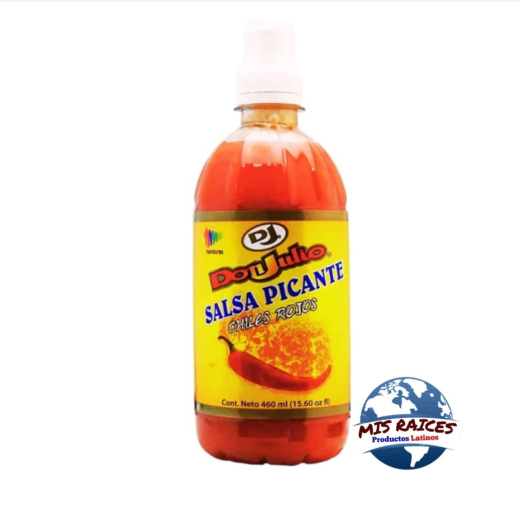SALSA PICANTE ROJA DON JULIO 460ML