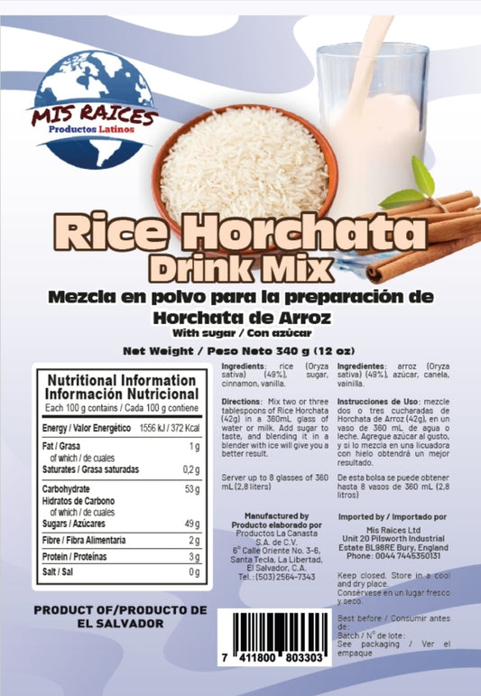 HORCHATA DE ARROZ 3UN
