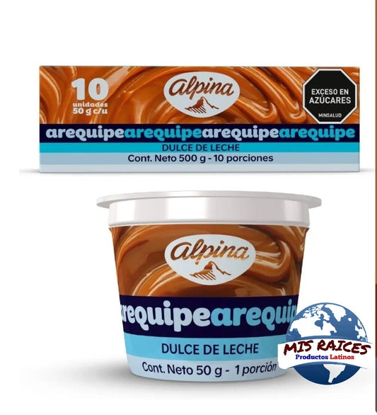 AREQUIPE ALPINA PACK 10UN DULCE DE LECHE