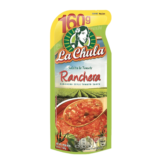 SALSA TOMATE RANCHERA LA CHULA  160GR